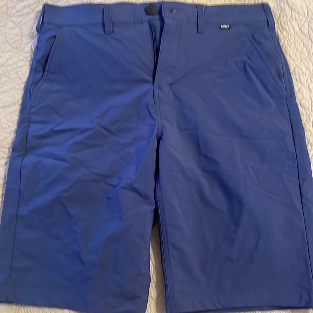 Boys navy blue Hurley shorts